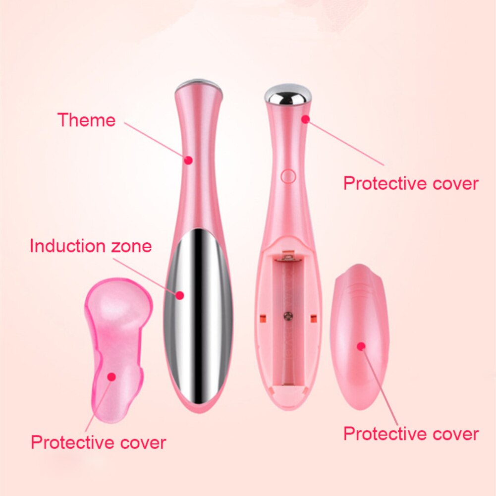 Electric Mini Massage Device Eye Massager Facial Vibration Thin Face Magic Stick Removal Dark Circle Wrinkle Skin Beauty Care