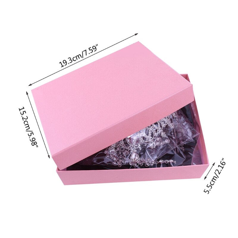 Tiara Kroon Oorbellen Ketting Sets Voor Bruid Bruiloft Prom Party Jurk Rhinestone Zilveren Kroon Wedding Earring