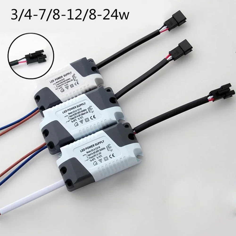 LED-Treiber-Beleuchtungstransformator 3W-24W AC85-265V 240/250/280MA LED-Netzteil für Deckenlampe LED-Streifen