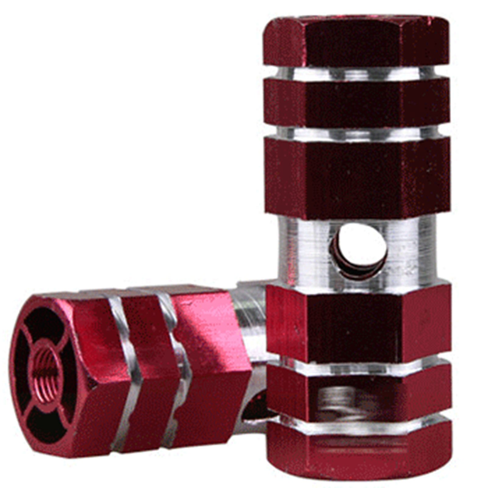 1 Pair Bike Pedal Foot Pegs Bicycle Pedals Axle Sexangle Axle Cycling Socle Pedal: Red