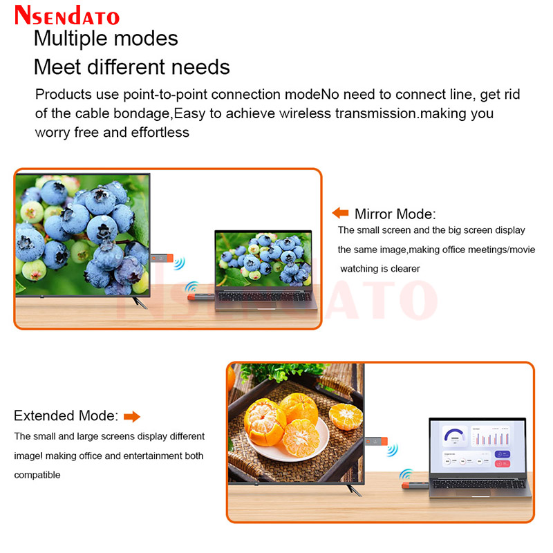 HDMI Wireless Transmitter And Receiver 1080P 50M HDMI Wireless Video TV Stick Display Extender For Camera Laptop PC to TV