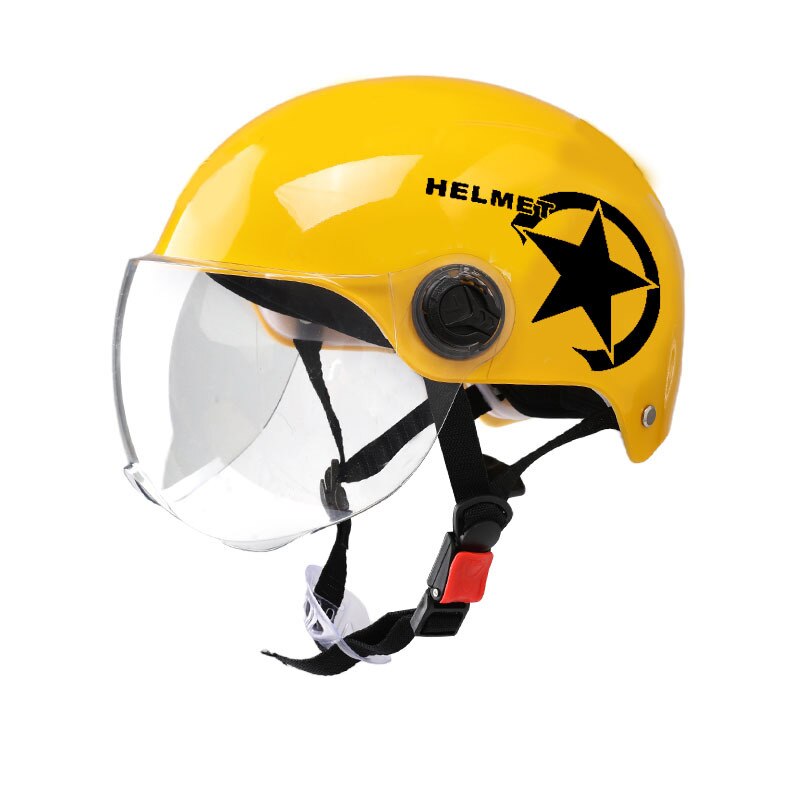 Ultra-light Safety Motorbike Helmet Scooter E-Bike Motorcycle Helmet Moto Casco Half Face UV Protector Helmet: 10