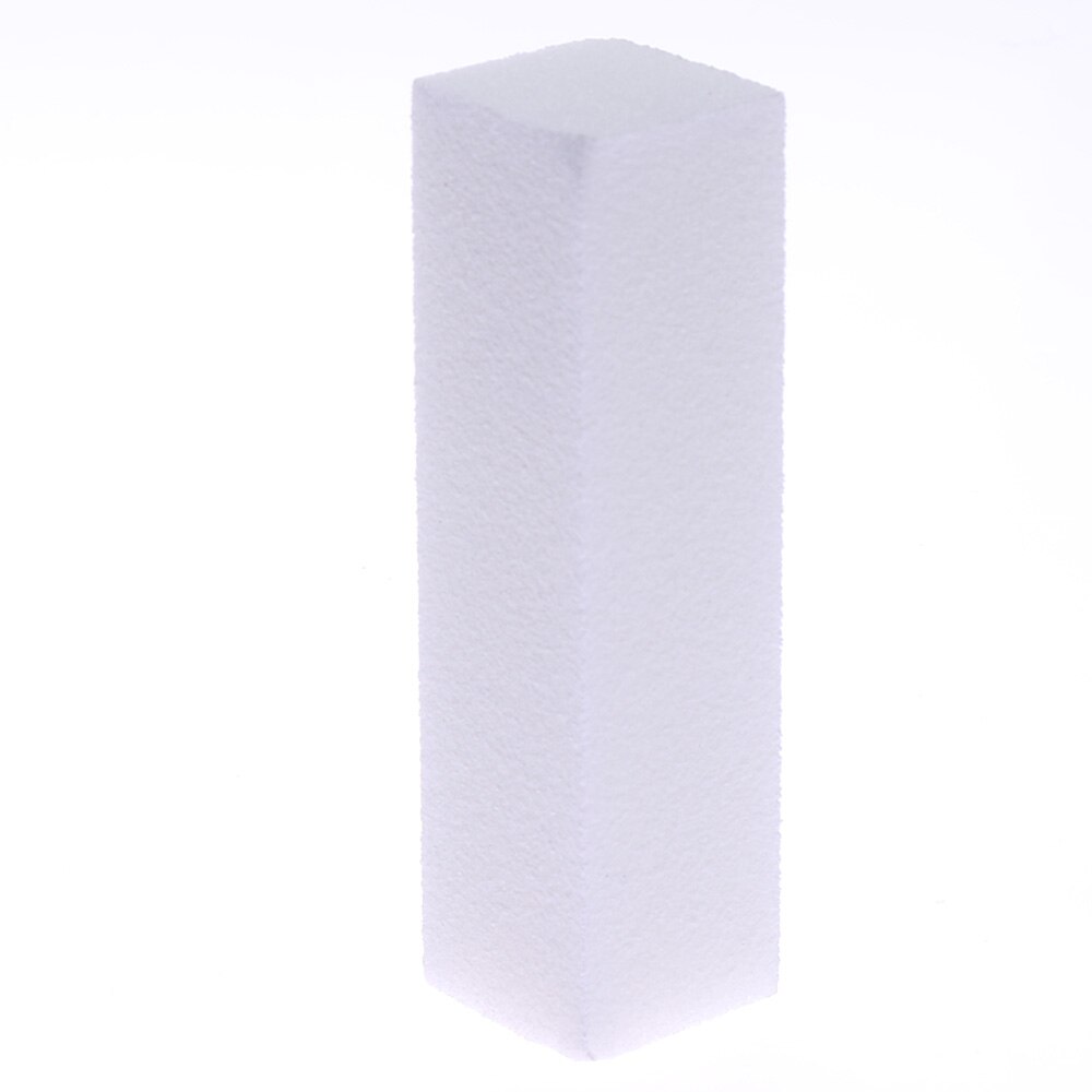 1/5/10 stuks spons nagelvijl wit schuurbufferblok voor nagellak nail art limoen duurzaam гель лак