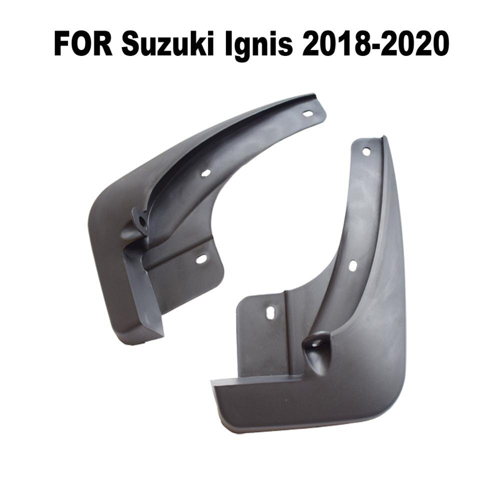 thumbnail image 2 of 4Pcs Mud Flaps Splash Guards For Honda Civic Sedan 1996-2000 | Pre-Drilled Black PP Plastic | Direct Fit Kit 2 of 6