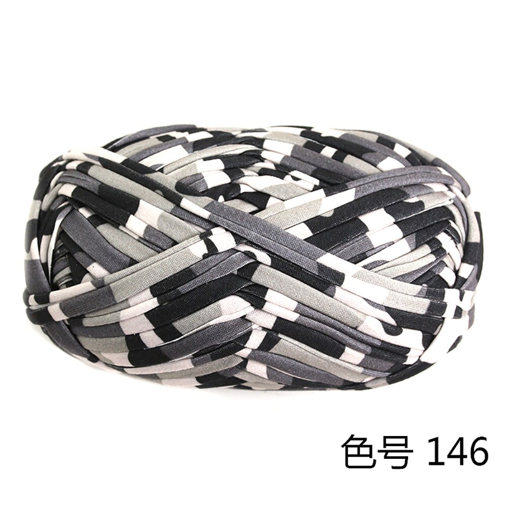 100% Polyester T-shirt Garen Lint Stof Garen Voor Hand Breien 100G Streng Fancy Garen: 146