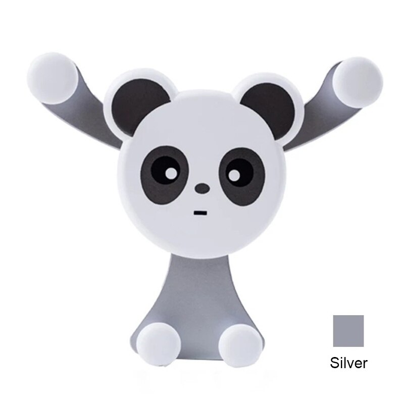 Universal Cute Panda Car Smartphone Stand Holder Car Air Vent Mobile Phone Holder S55