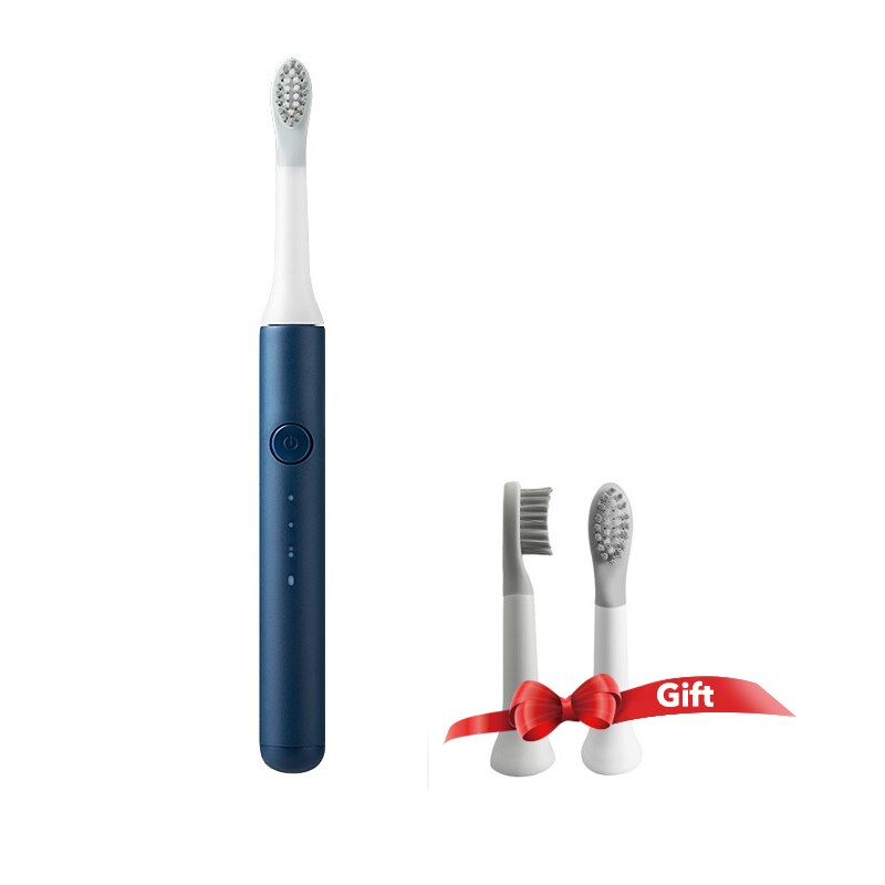 SOOCAS SO WHITE PINJING EX3 spazzolino elettrico sonico Ultra Sonic automatico adulto Wireless USB ricaricabile impermeabile: blue add 2 head gift