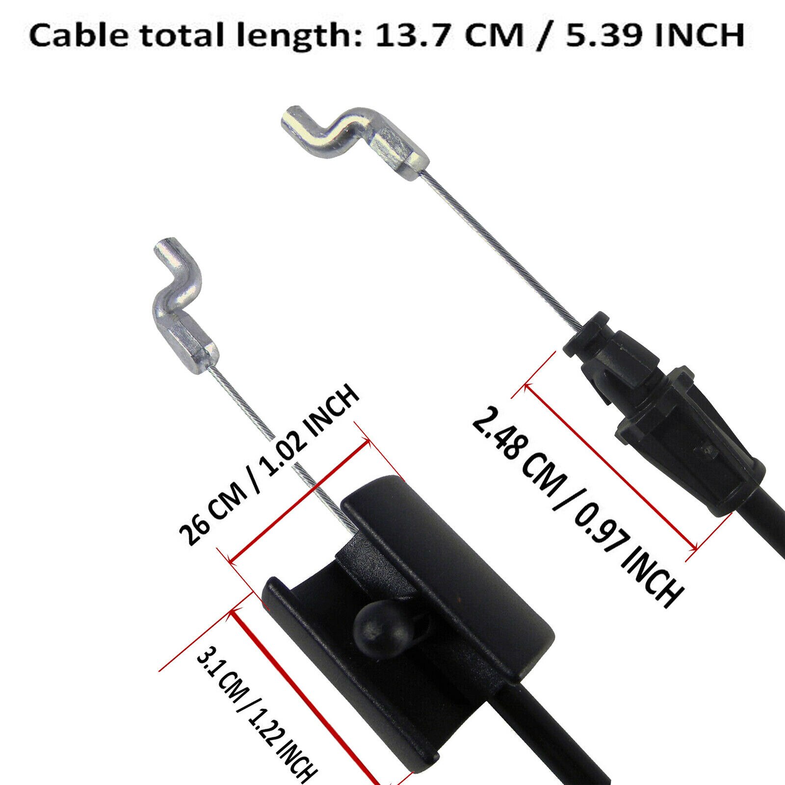 Garden Craftsman Lawn Mower Replacement Engine Zone Control Cable 183567 182755