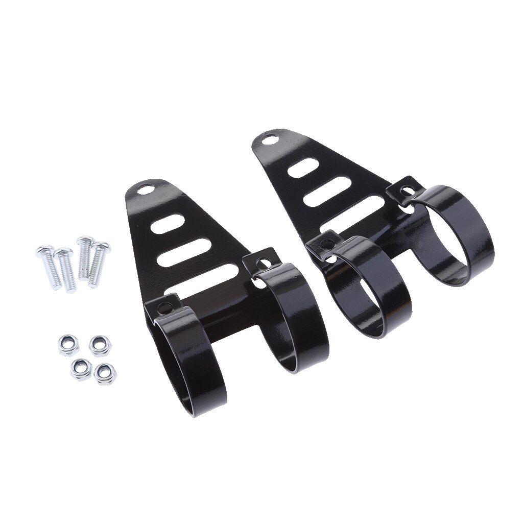 NIEI Motorrad Nebelscheinwerfer Halterung Universal | Zusatzscheinwerfer Montage Für Mehr Sicherheit