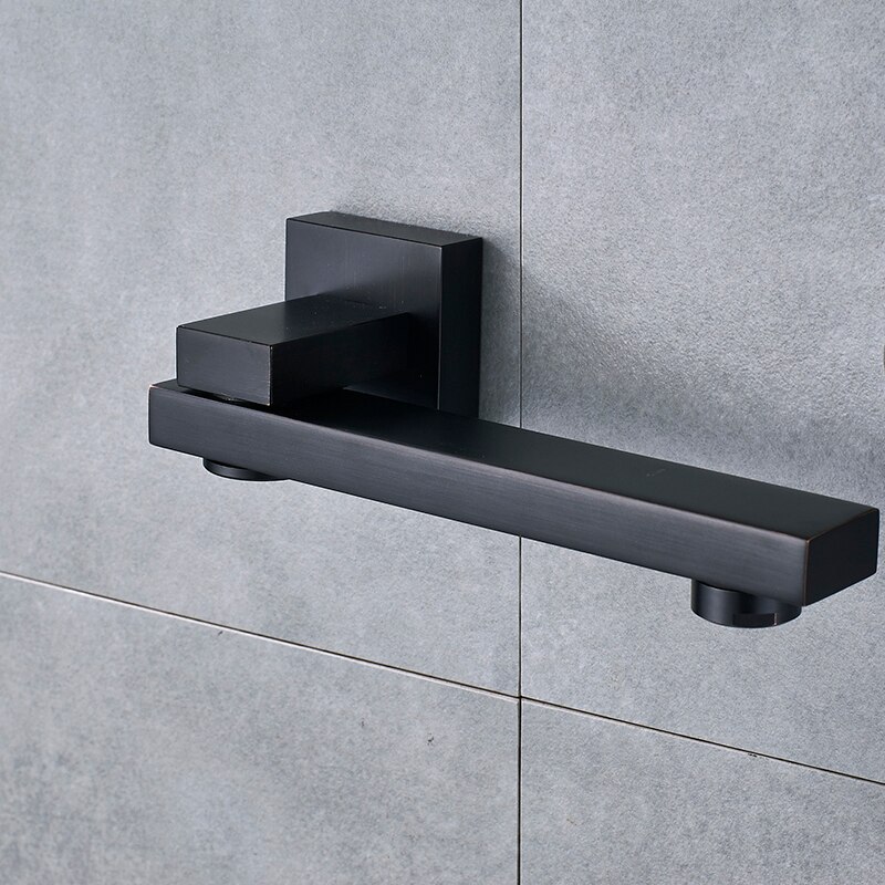 LED Roation Bathroom Basin Wallmounted Outlet Bathtub Shower