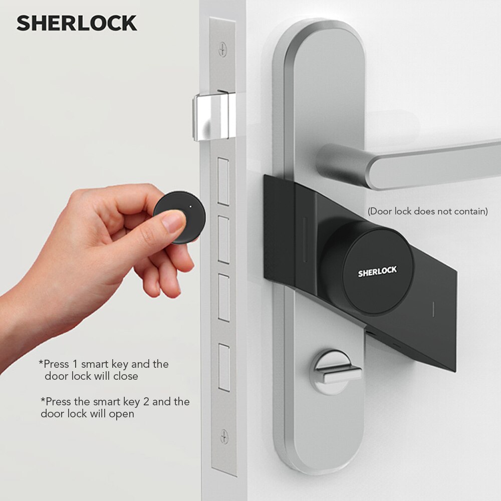 4 sztuk Bluetooth klucz, Sherlock S2 zamek na klucz,, z aplikacji Sherlock samrt
