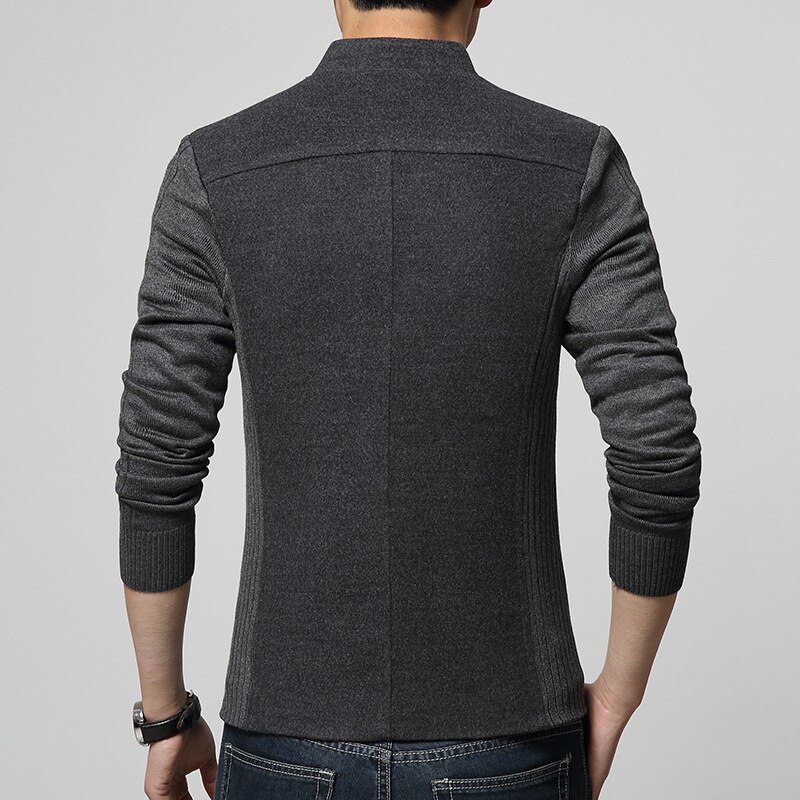 Herr kavaj patchwork kostymer för män topp röda kavajer slim fit ylle ytterkläder kappa kostym homme blazer herr