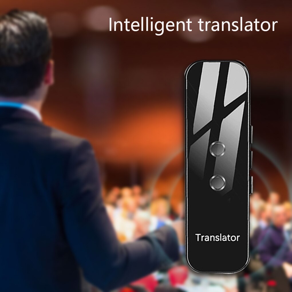 G6 språk översättare intelligent översättningsmaskin smart flerspråkig tolk, silvergrå