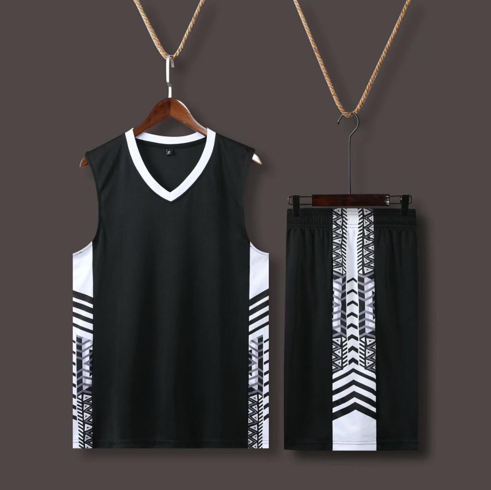 Ball uniform custom suit men's summer sports training suit group purchase competition team uniform basketball clothing: XXXL