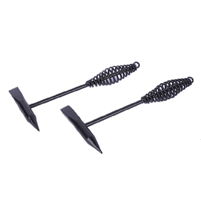 Welding Chipping Hammer Spring Handle Shock Absorption 2 Heads Slap Clean Tool