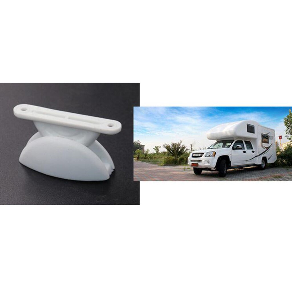 Nylon Door Catch Stop for RV Camper Boat Motorhomes Caravan Cabinet White