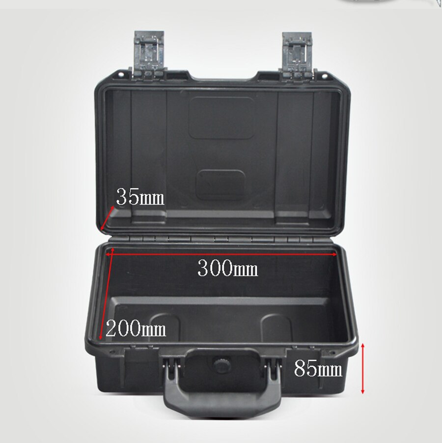 good price hard plastic ABS case with full precut foam inside