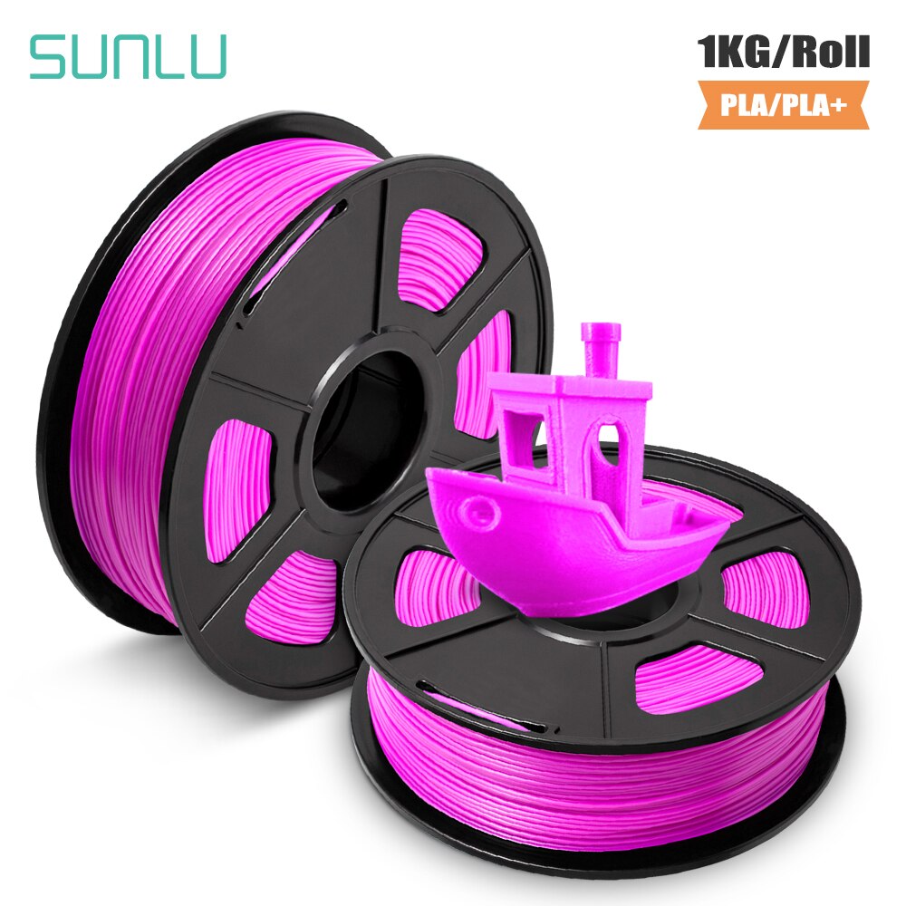 Sunlu Roze 3d Printer Filament 1Kg/2.2lbs 1.75 Mm Pla/Abs Materialen Met Rohs & Bereiken Certificaat 필라멘트 Pla Filamenten