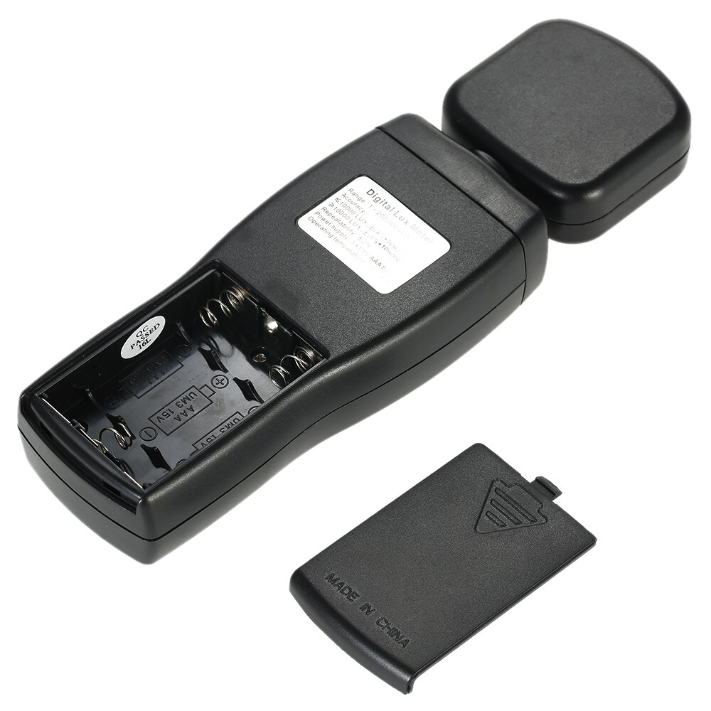 SMART SENSOR Mini Digital Lux Meter LCD Display Handheld Illuminometer Luminometer Photometer Luxmeter Light Meter 0-200000 Lux