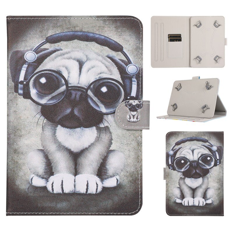 HISTERS-Funda UNIVERSAL para Tablet Teclast P80X P80 4G/X80 Plus Power Pro 8 pulgadas, funda de dibujos animados de cuero PU para niños, 3: DZCK-SPG