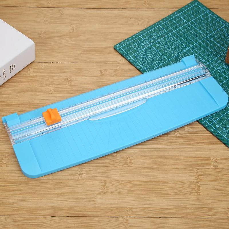 A4 Precision Paper Photo Trimmer Cutter Scrapbook Trimmer Lightweight Office Plastic Labels Photo Cutting Mat Machine