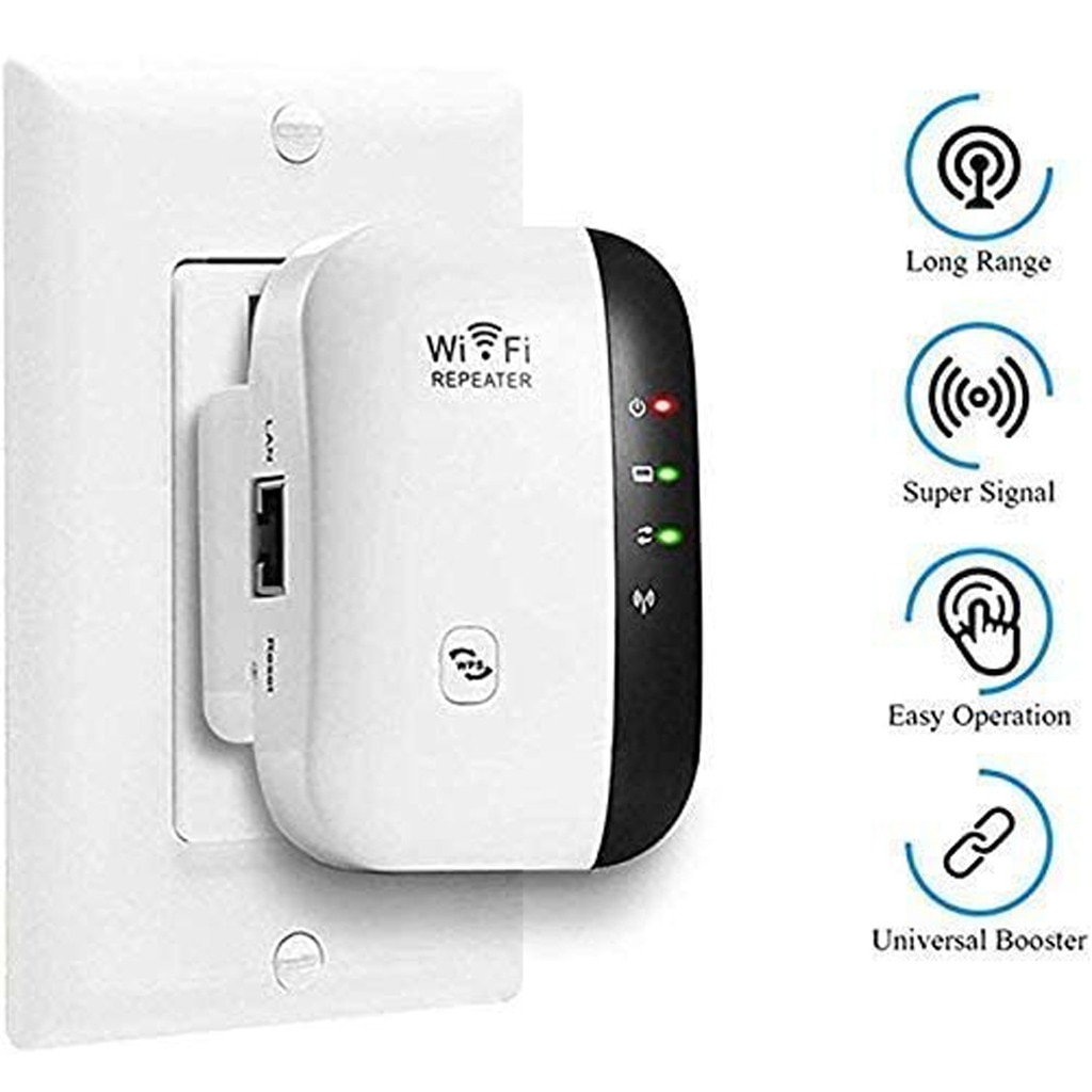 Répéteur Wifi sans fil-n 300, 802.11 Mbps, AP-Router, amplificateur de Signal, portée, avec câble réseau RJ45 et Pkug, 20515