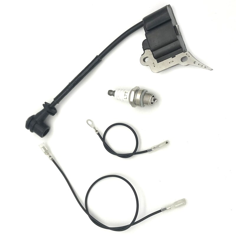 HLZS-Módulo de bobina de encendido, bujía apta para motosierra China 2500 25CC ZENOAH G2500 TIMBERPRO LAWNFLITE, piezas