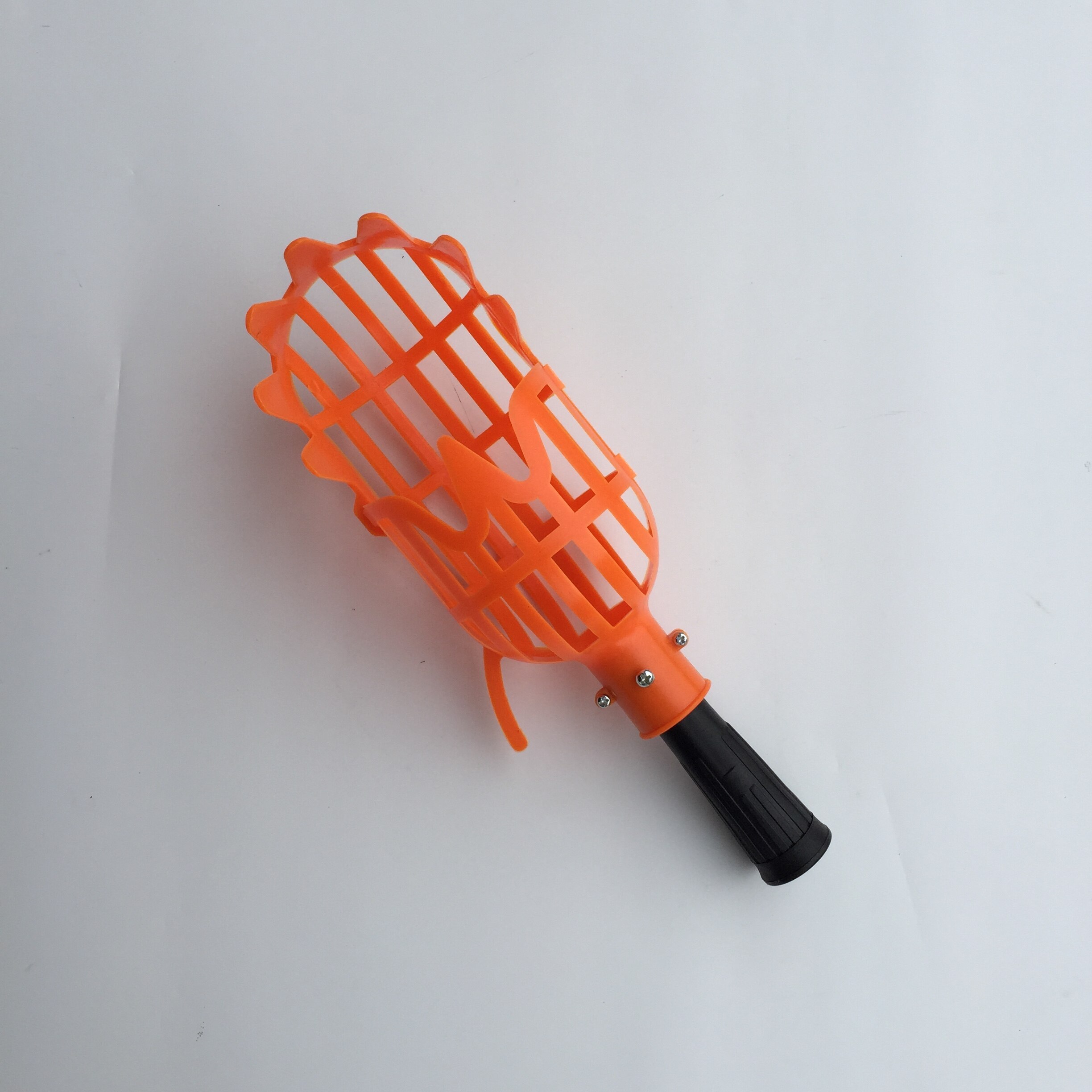 Herramienta para recoger frutas de plástico naranja, 20x9cm, práctico y duradero, recolector de frutas: 9x20cm as photo 2