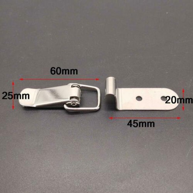 Replace Latch Loaded Set Silver Spring Stainless Steel Toggle Tools 4pcs: 2
