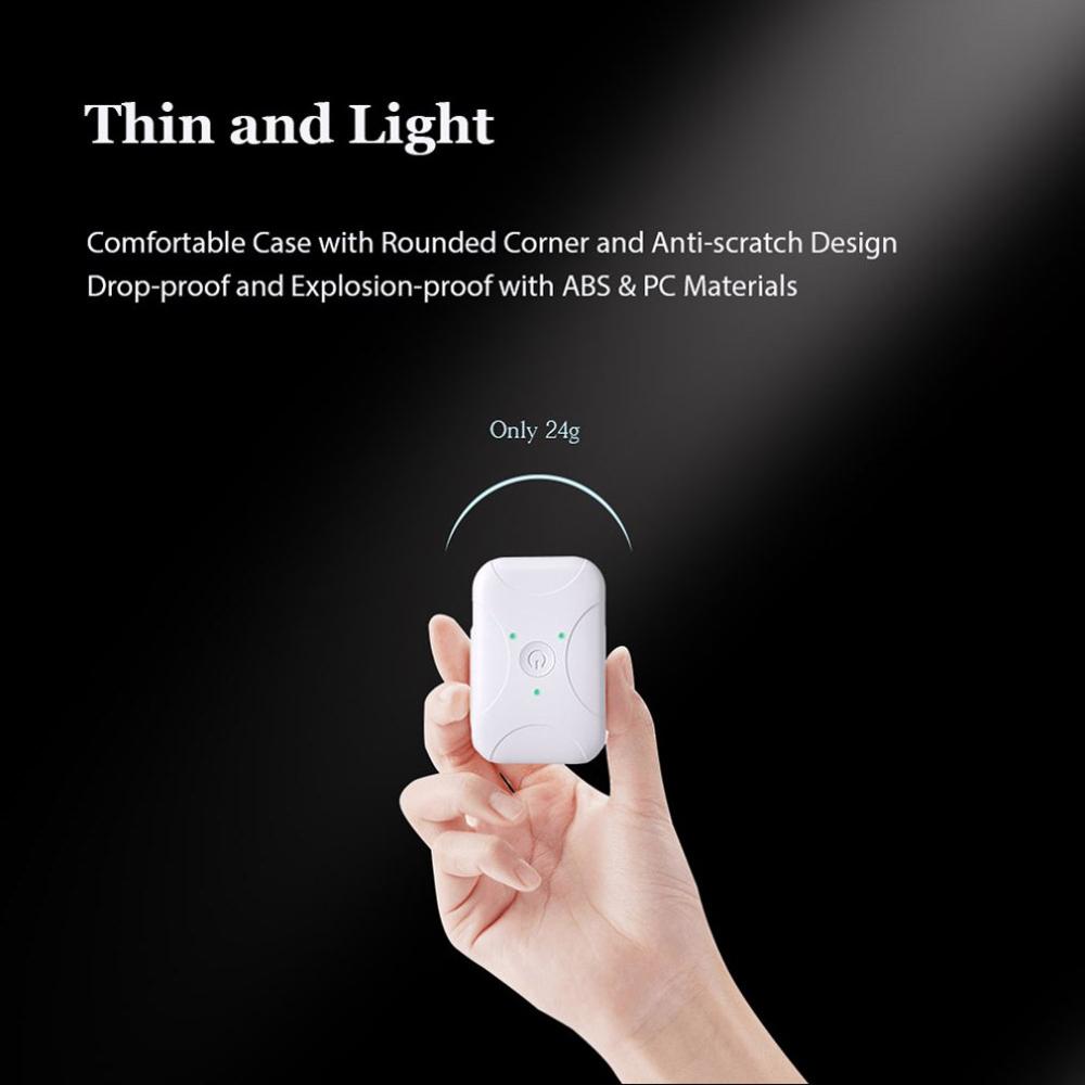 Mini Smart Anti-lost Alarm Self-timer Anti-theft Alarm Mobile Phone Anti-lost Alarm for Kids Elder Pet Cat