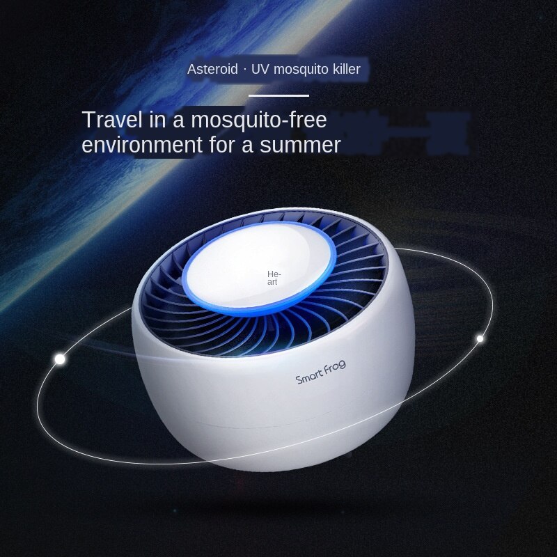 Novo cartão sapo mosquito assassino asteróide casa silenciosa sucção mosquito armadilha repelente de mosquito elétrico 0 2018