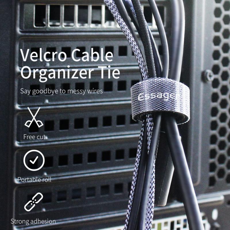 Essager Kabel Organizer Mobiele Telefoon Lading Datum Kabel Organizer Houder Wire Winder Cord Kabel Management Telefoon Accessoires