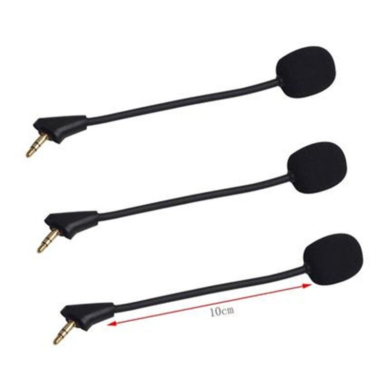 Bärbar hörlursmikrofon för hyperx cloud ii core silver gaming alpha s