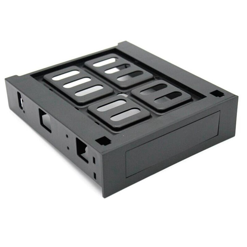 5.25 pollici CD-ROM Spazio per 3.5 pollici da 2.5 pollici SATA HDD Mobile Rack Staffa Enclosure Nero per PC