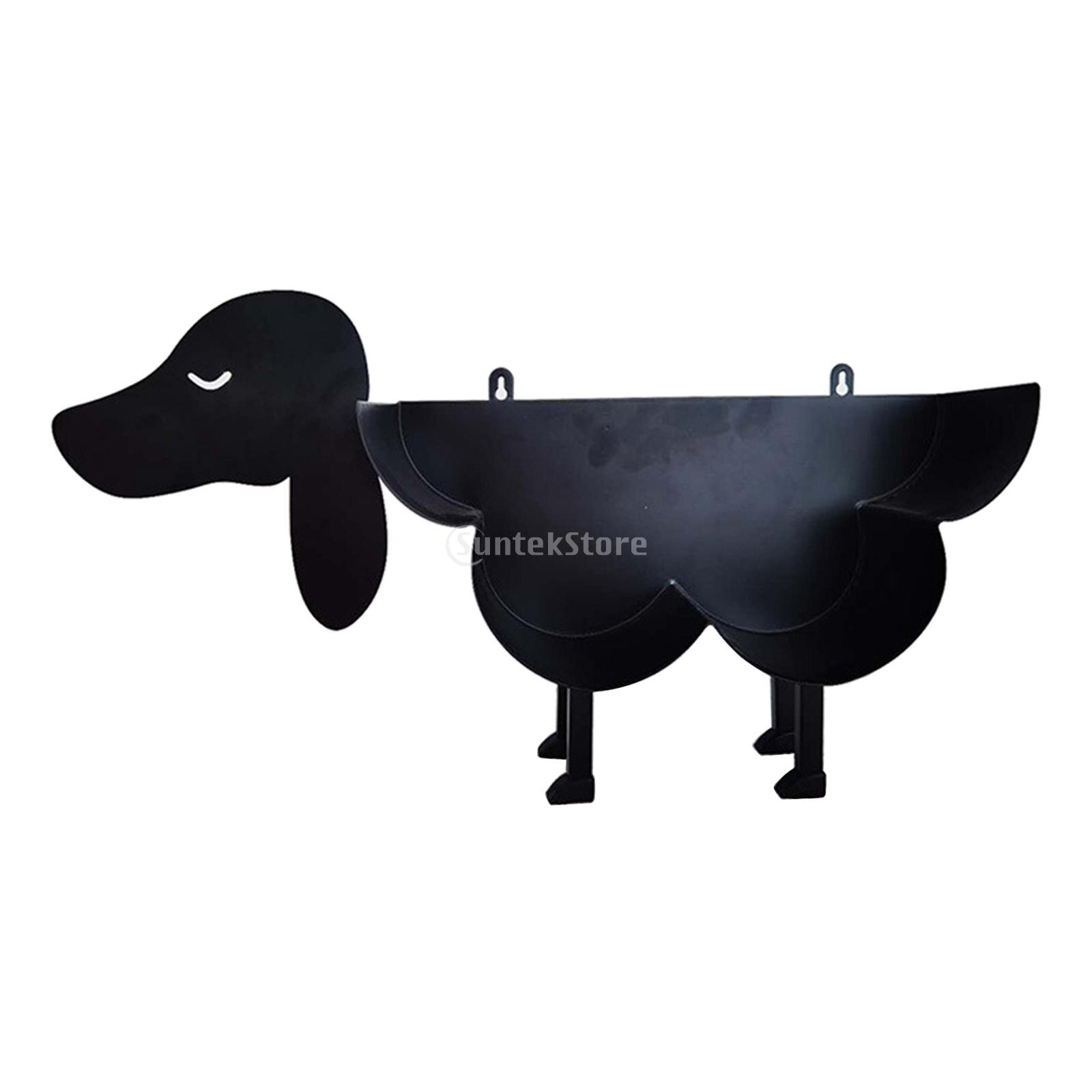 Novelty Toilet Paper Roll Holder Iron Wall Mounted or Free Standing Bathroom Indoor Bath Room Loo Roll Holder Kitchen Supply: Dog