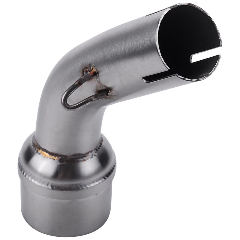 Motorfiets Uitlaat Adapter 51Mm Slip Op Link Pijp Escape Mid Tube Clamp Connector Voor Yamaha Yzf R25 R30 R3