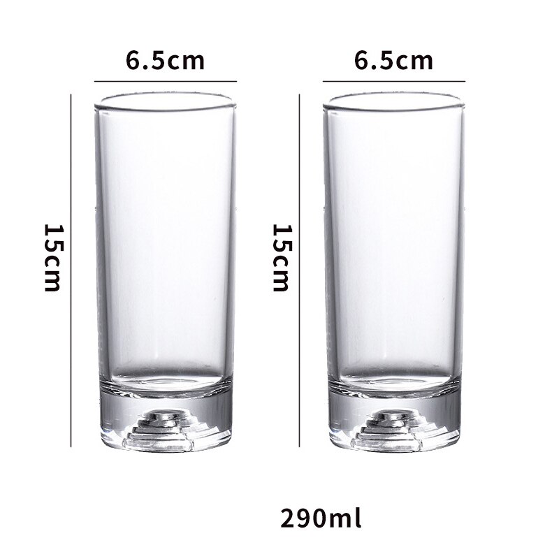 2Pcs Iceberg Whiskey Glass Bottom Raised Ice Mountain Rock Whisky Tumbler Party Bar Drinkware Accessories: IceTowerL