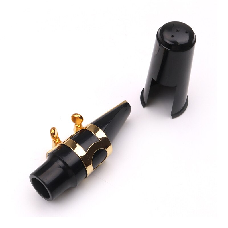 Alto Saxophone Mouthpiece Kit with Cover Metal Ligature Reed Musical Instrument Accessories