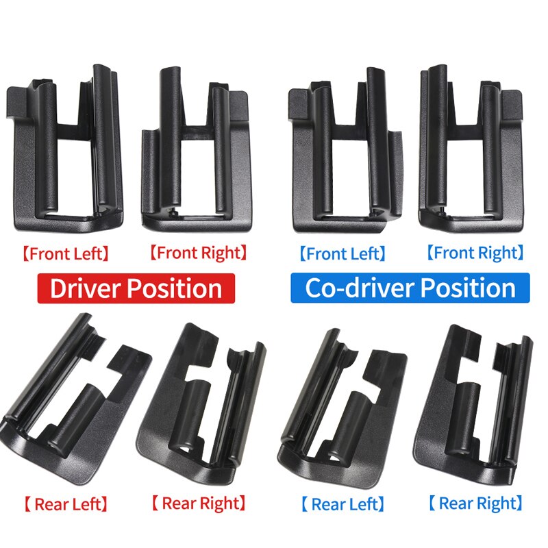 For Mercedes-Benz W205 W213 Main Driver Seat Rail Sliding Track Trim Cover Co-driver Replacement C/E-Class 15-21 Acceessories