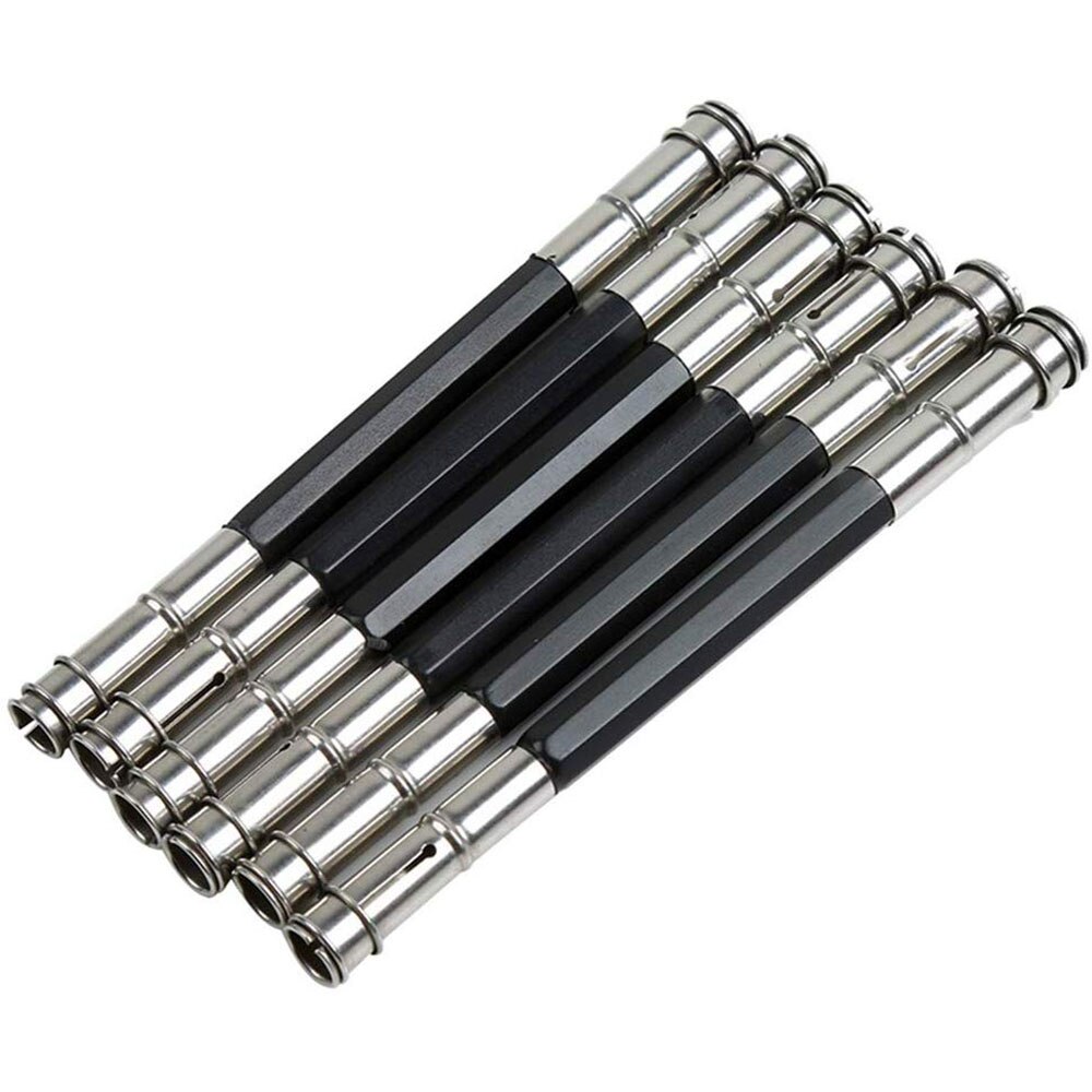 Adjustable Dual Head Extender Pencil Holder Lengthener Pencil Art Craft Hobby Makeup Eyeliner Pencil Sketch Write Drawing Tool