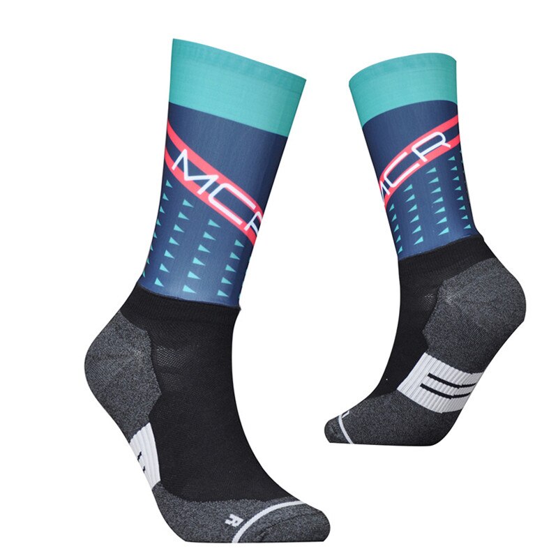 Men Women Cycling Socks Brand Breathable Bicycle Socks Summer Outdoor Sport MTB Bike Cycling Sock: M7