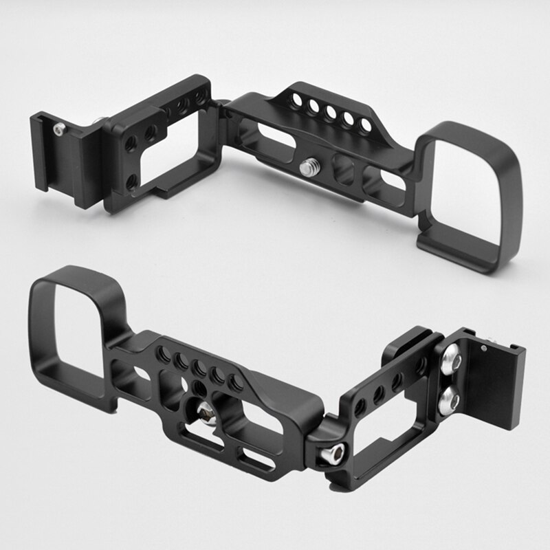 For Sony A6000 Mini Single Camera Quick Release L Plate with Shoe Seat Vertical Shoot Hand Grip Holder Board