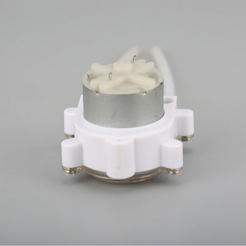 Miniature Water Pump DC 6V Micro Peristaltic Pump Household Water Pump Self-priming Pump Small, Ultra-quiet High Suction