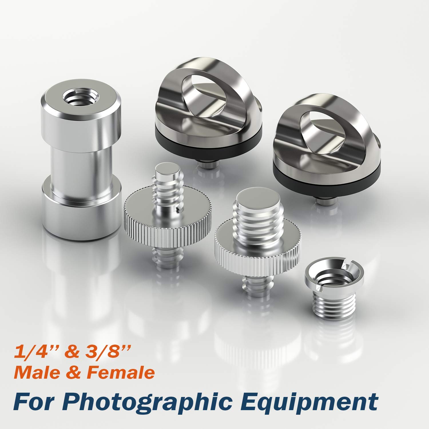 Kit Tornillos Cámara, Adaptador Rosca 1/4puLG-20 Y | Meses Sin Interés