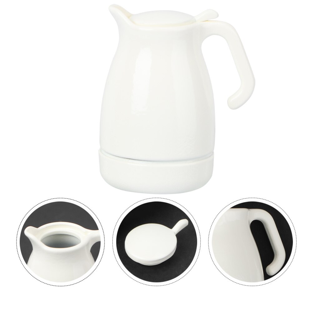 1pc Mini Kettle Alloy Simulation Kettle Kettle Model for Home Store Mini House Dorm