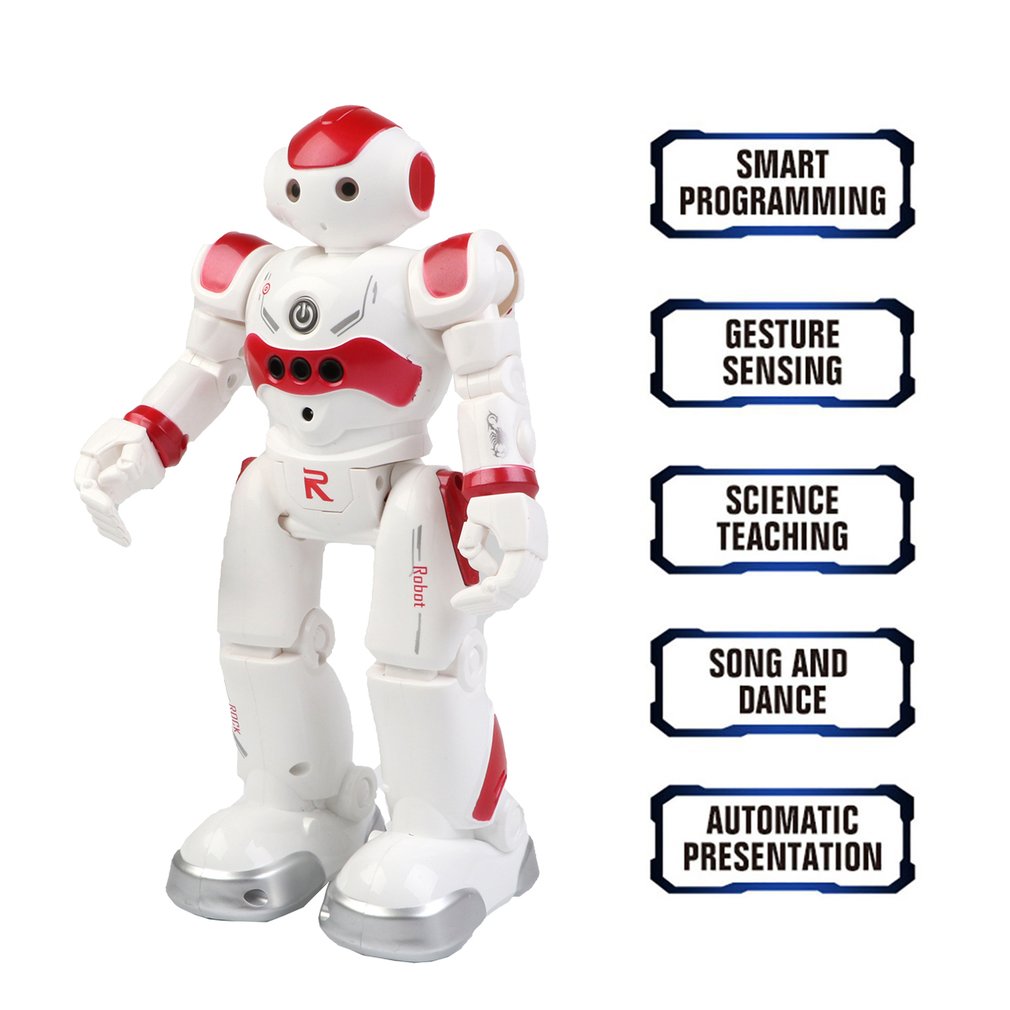 Intelligent Remote Control Robot For Early Education 500mah With Battery For Boys Usb Charging Children's Educational Toys