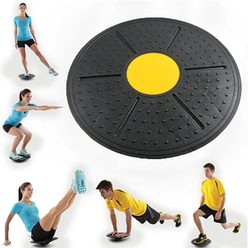 36 Cm Balance Board Fitness 360 Graden Fitness Rotatie Massage Stabiliteit Disc Ronde Platen Board Gym Taille Draaien Exerciser