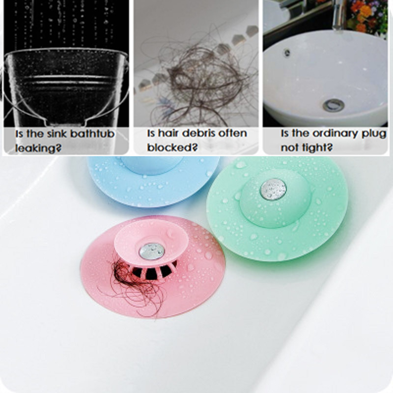Kitchen Accessories Cleaning Tools Wash Basin Drain Drain Plug Water Stop Valve Kitchen Sink Bathroom Sewer Kitchen Gadgets