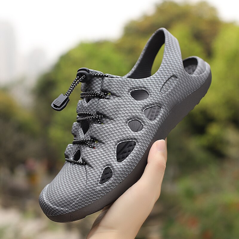 Sandali estivi uomo sandali Casual leggeri di alta qualità scarpe da ospedale con memoria morbida uomo Slip On Beach pantofole da acqua Zapatos Hombre
