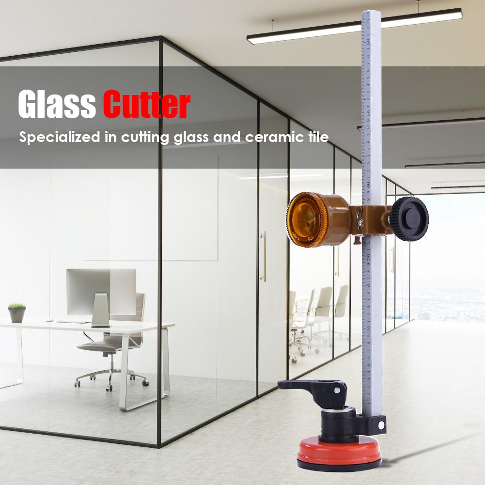 Multifunctionele 40/60/100Cm Glassnijder Roller Type Circulaire Hardheid Legering Glassnijder Houtbewerking Bouw snijgereedschap